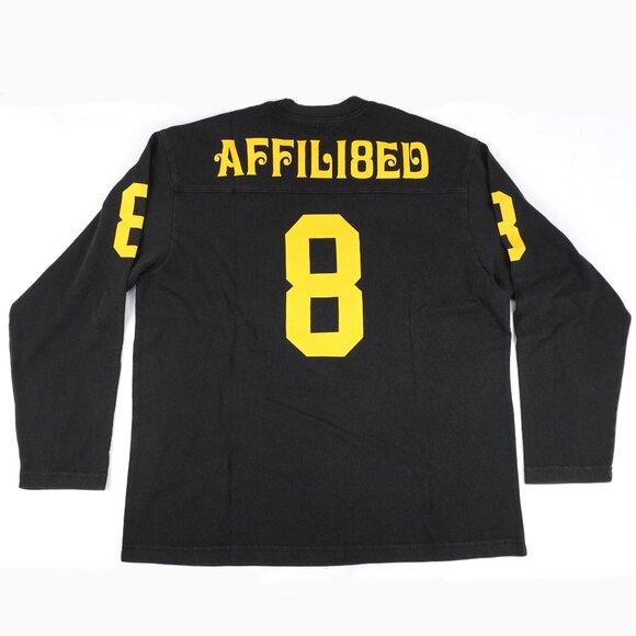 Supreme Affiliated Long-Sleeve Football Shirt In Black - Men's Size Medium - New - Picture 2 of 8